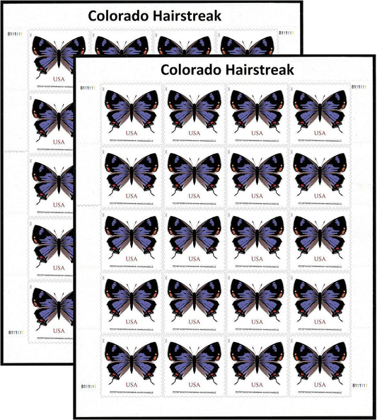 Colorado Hairstreak Butterfly Forever First Class Postage Stamps