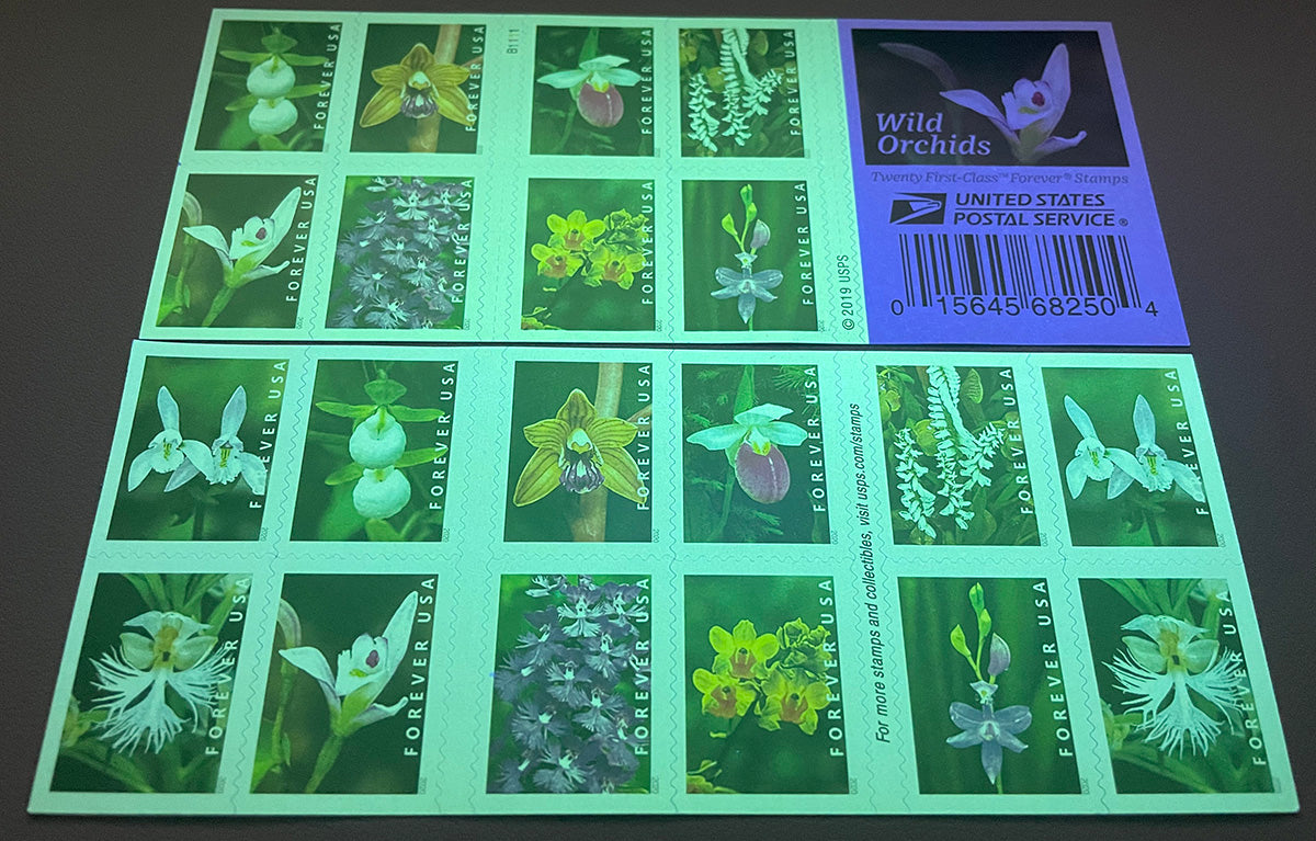 Wild Orchids Forever First Class Postage Stamps