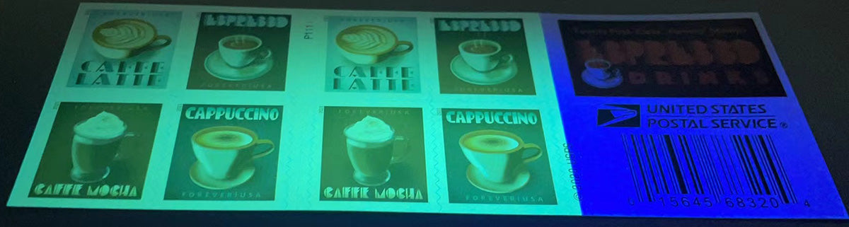 Espresso Drinks coffee Forever Postage Stamps