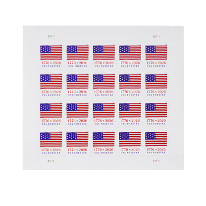 2026 US Flags Rolls / Booklets / Sheets Forever First Class Postage Stamps USPS