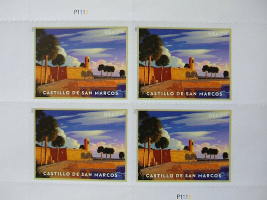 Castillo de San Marcos Priority Mail Postage Stamps