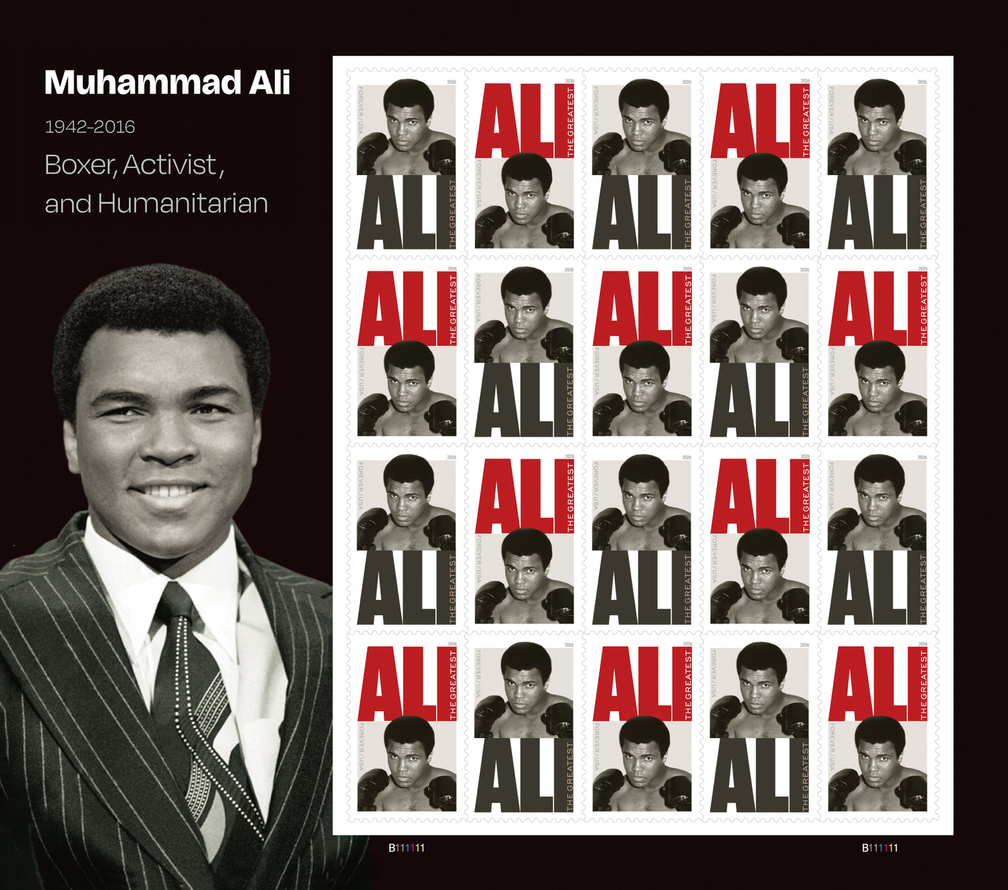 Muhammad Ali Forever Stamps