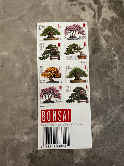 Bonsai Tree Forever First Class Postage Stamps