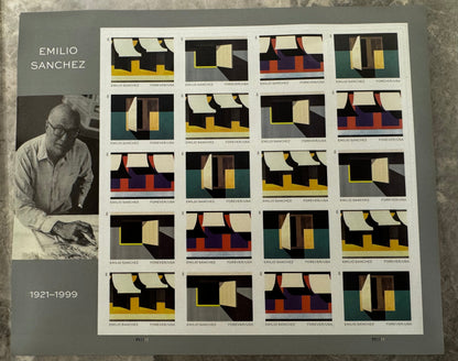 Legendary Artist Emilio Sanchez Honored Forever Postage Stamps