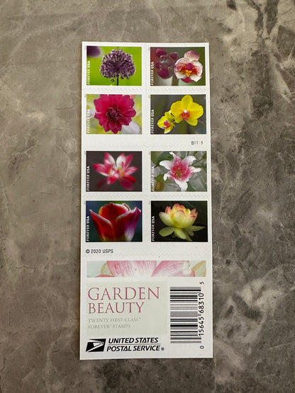 Garden Beauty Forever First Class Postage Stamps